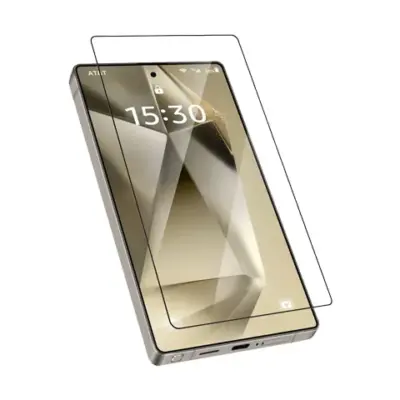 Levelo 2.5D Silk Print High Silicon Aluminum Glass AR Screen Protector for S25 Ultra
