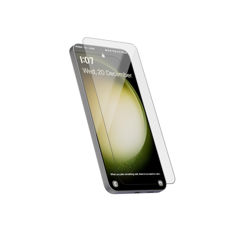 Levelo 2.5D Silk Print High Silicon Aluminum Glass HD Screen Protector For Samsung S24 / S24 Plus