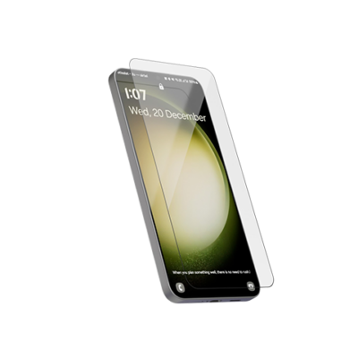 Levelo 2.5D Silk Print High Silicon Aluminum Glass HD Screen Protector For Samsung S24 / S24 Plus