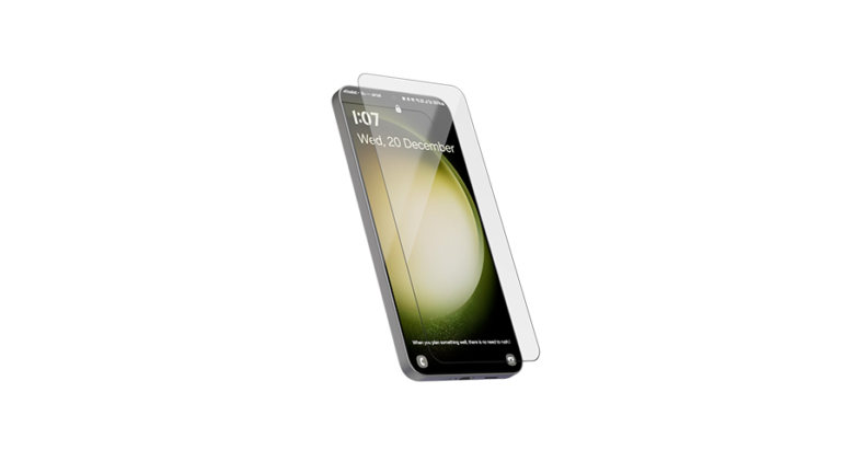 Levelo 2.5D Silk Print High Silicon Aluminum Glass HD Screen Protector For Samsung S24 / S24 Plus