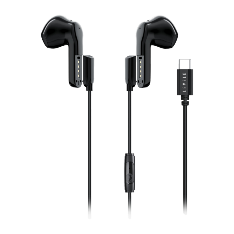 Levelo 2 in 1 TWS Wired Earphones Soundflex
