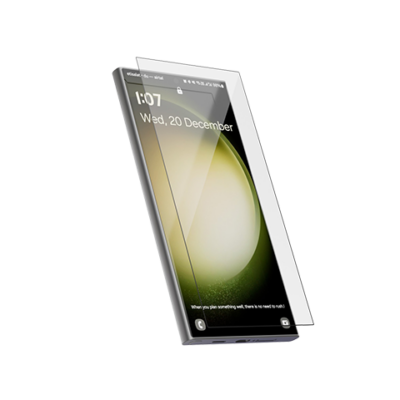 Levelo 3D Curved High Silicon Aluminum Glass HD Screen Protector For Samsung S24 Ultra
