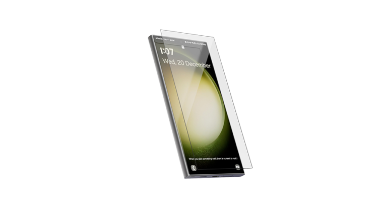 Levelo 3D Curved High Silicon Aluminum Glass HD Screen Protector For Samsung S24 Ultra
