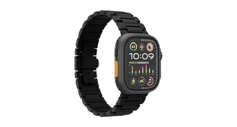 Levelo Aerio Titanium Watch Strap for Apple Watch 49/46mm