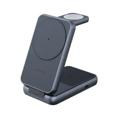 Levelo Aeris 3-In-1 Foldable Wireless Charger - Cloudy Gray
