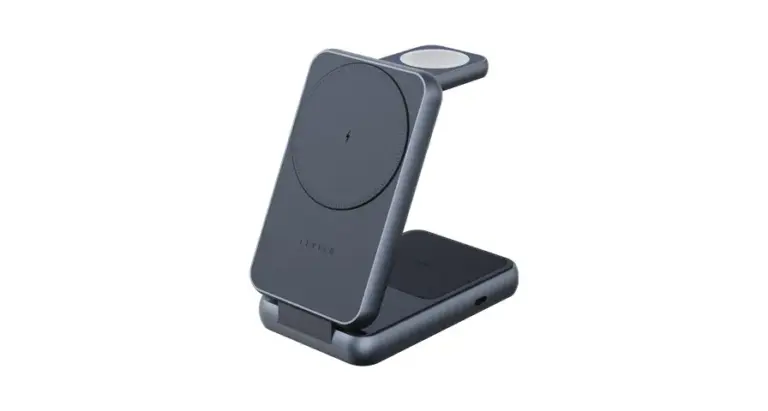 Levelo Aeris 3-In-1 Foldable Wireless Charger - Cloudy Gray