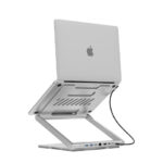 Levelo AeroLink Laptop Stand With Built-In Portable 7 In 1 Hub
