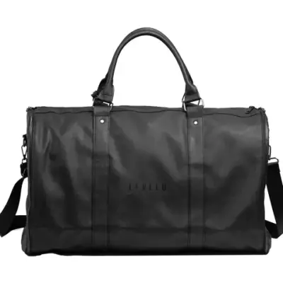 Levelo AllinStyle Saffiano Leather Travel Duffle Bag