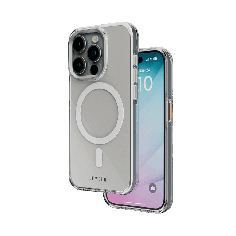 Levelo Allure 3H Anti-Scratch MagSafe Hard Case for iPhone 15 Series