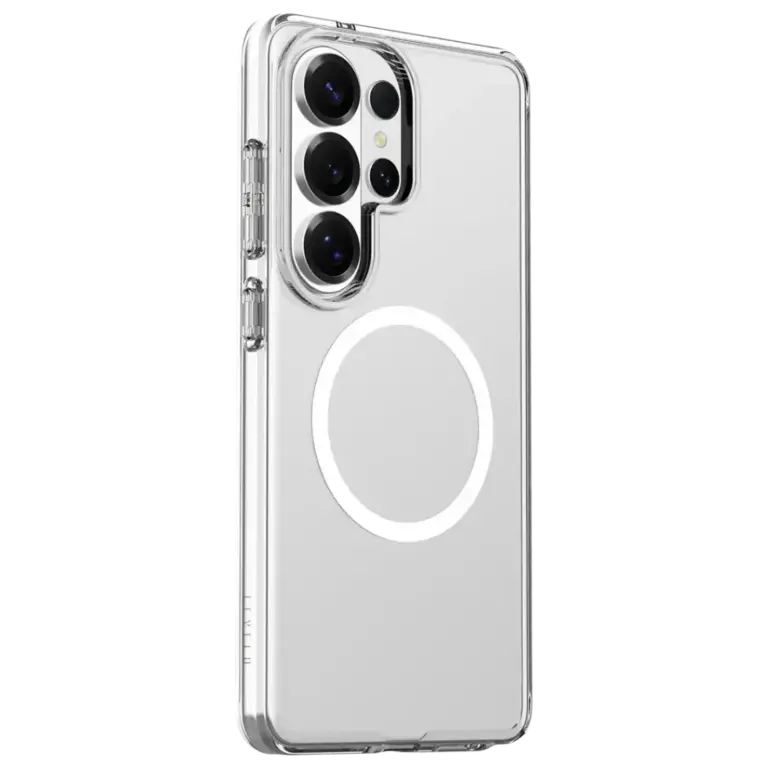 Levelo Allure MagSafe PC Hard Case for S26 Ultra - Transparent