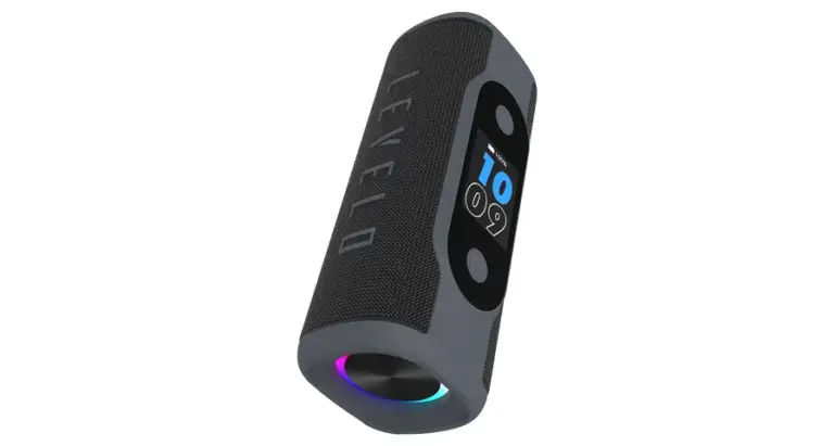 Levelo Bassbeat Portable Speaker With LED Display