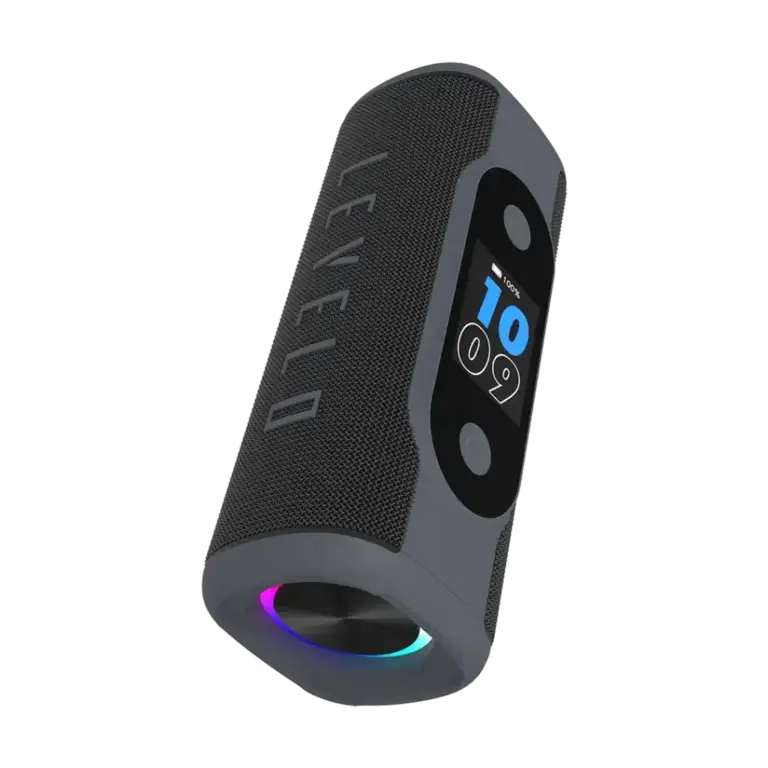 Levelo Bassbeat Portable Speaker With LED Display