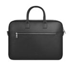 Levelo Belfort Saffiano Laptop Bag with LVL Signature Logo