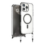Levelo Celeste Magsafe Case With Crossbody Strap for iPhone 16 Pro Max / Pro