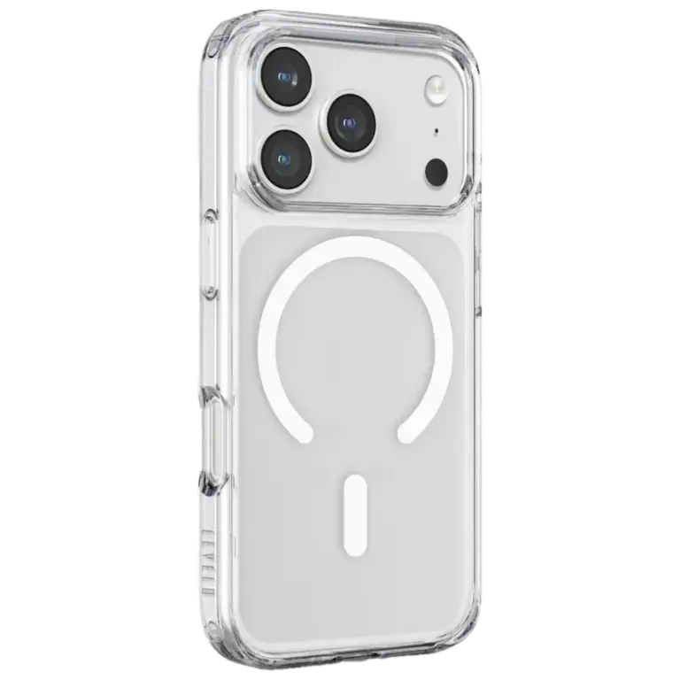 Levelo Clara MagSafe Clear Case for iPhone 17 Series - Transparent