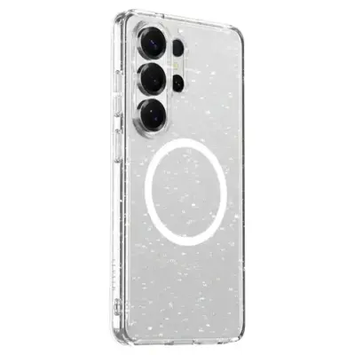 Levelo Clara MagSafe Glitter Case for S26 Ultra - transparent