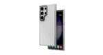 Levelo Clara Metallica PC Case For Samsung S24 Ultra - ClearBlack