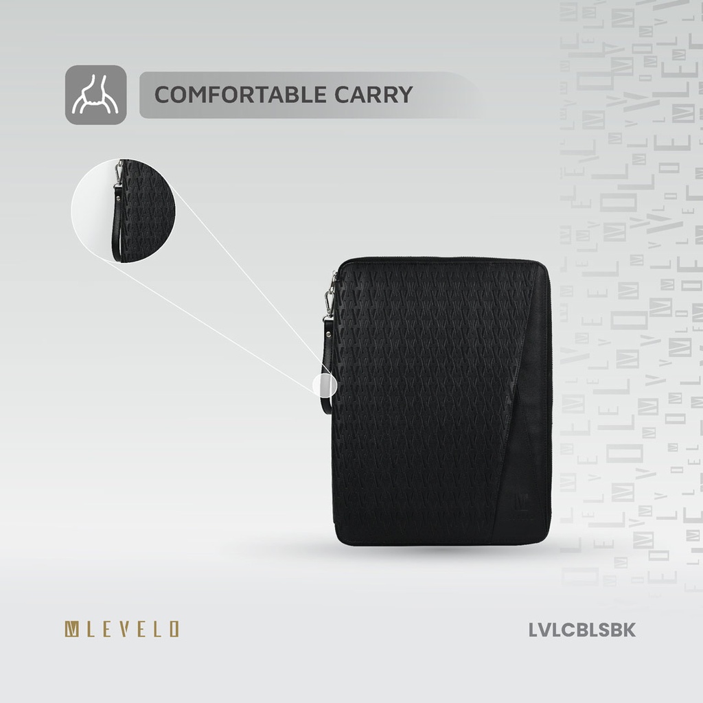 Levelo Cristallo Booktype Laptop Sleeve