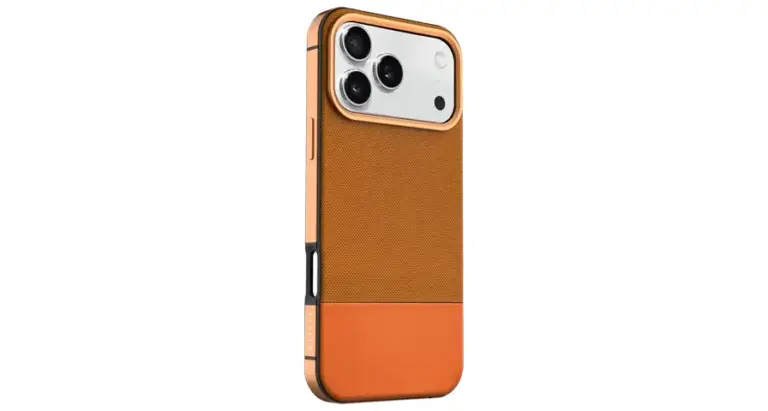 Levelo Cuir Leather Hybrid Case for iPhone 17 Pro/Pro Max