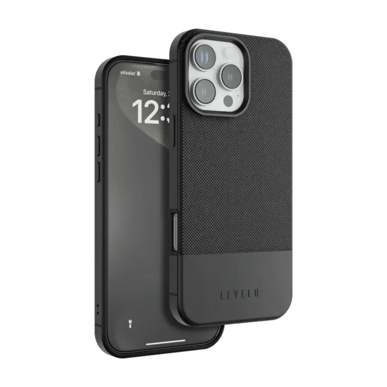 Levelo Cuir Two Tone Leather Case for iPhone 16 Pro Max / Pro