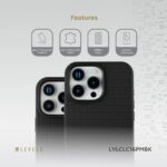 Levelo Cuir Two Tone Leather Case for iPhone 16 Pro Max / Pro