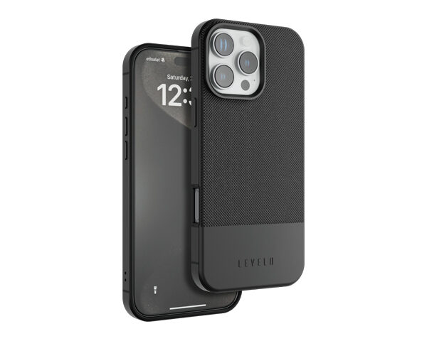 Levelo Cuir Two Tone Leather Case for iPhone 16 Pro Max / Pro
