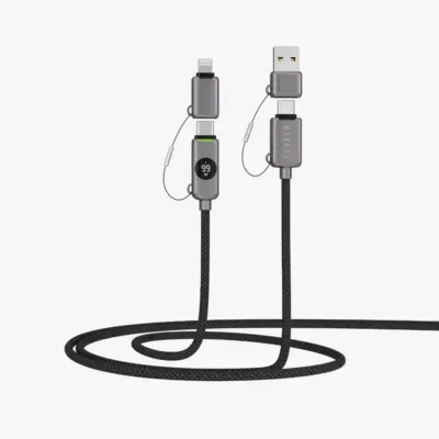 Levelo Edinburgh Smart Charge & Sync Cable 4-in-1 multi-functional