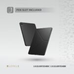 Levelo Elegant Hybrid Leather Case for 2024 iPad Pro Series
