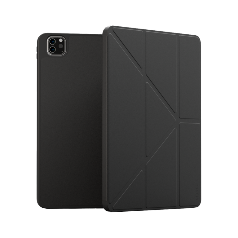 Levelo Elegant Hybrid Leather Case for 2024 iPad Pro Series