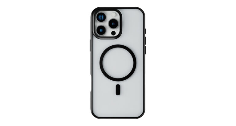 Levelo Elio PC Case with Camera Ring Stand for iPhone 16 Pro Max/Pro