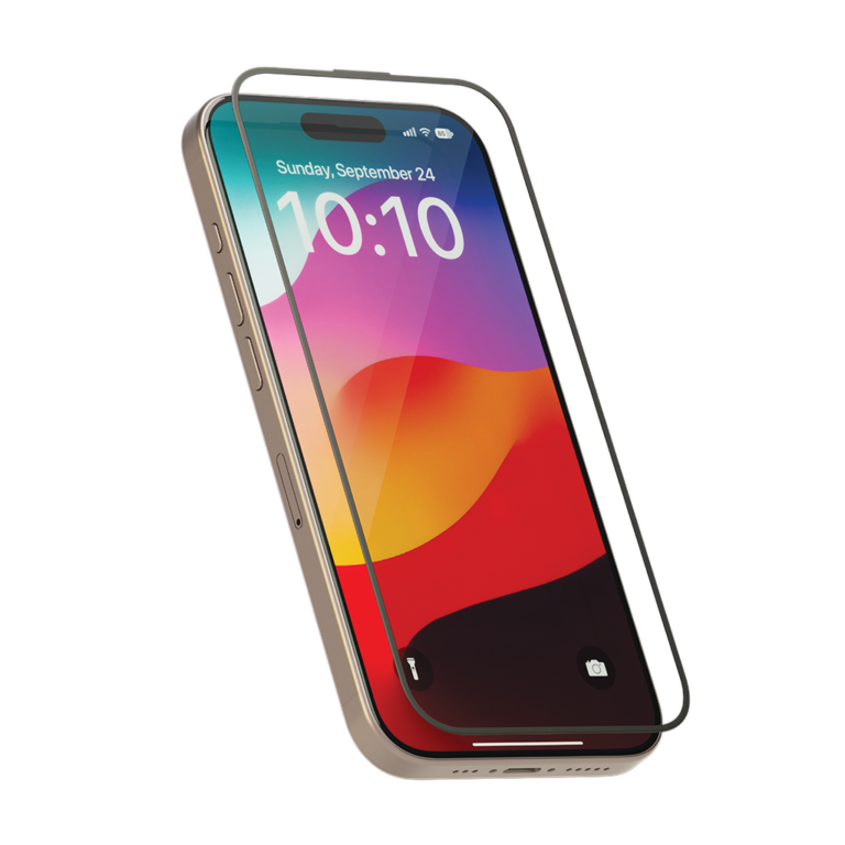 Levelo Full Screen Soft Edge Twice-Tempered Glass for iPhone 15 Series