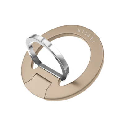 Levelo Gia Magsafe Phone Ring Holder & Mount - Desert Titanium