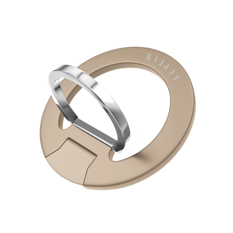Levelo Gia Magsafe Phone Ring Holder & Mount - Desert Titanium