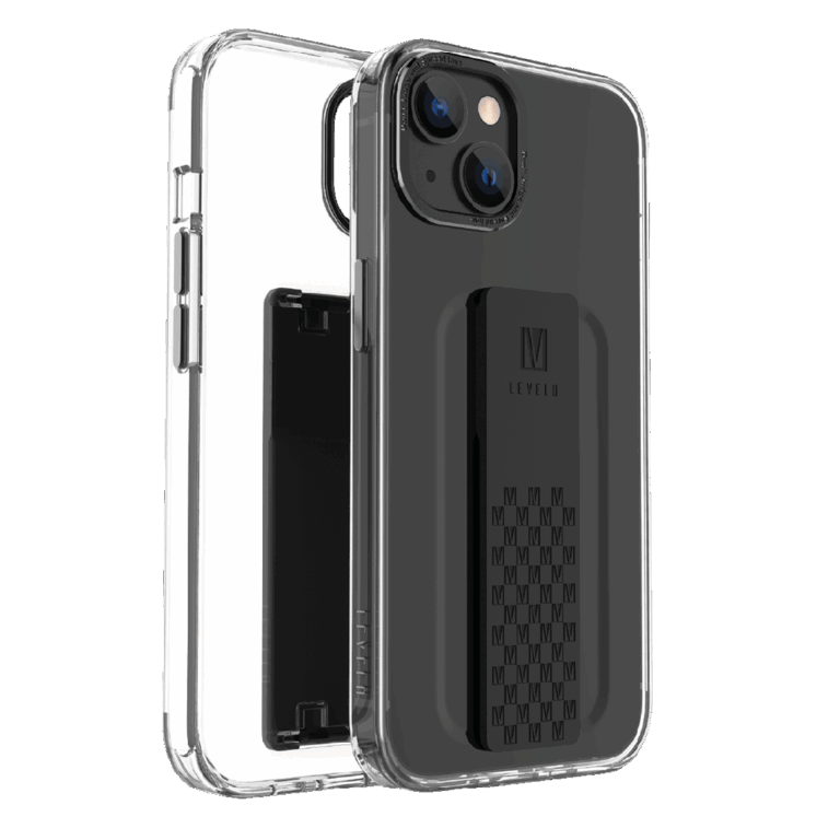 Levelo Graphia IMD Clear Case with Extra Grip For iPhone 14 Series