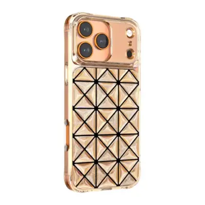 Levelo Hexa 3D Geometric Case for iPhone 17 Pro/Pro Max
