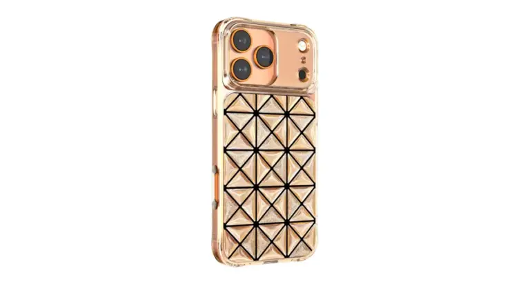 Levelo Hexa 3D Geometric Case for iPhone 17 Pro/Pro Max