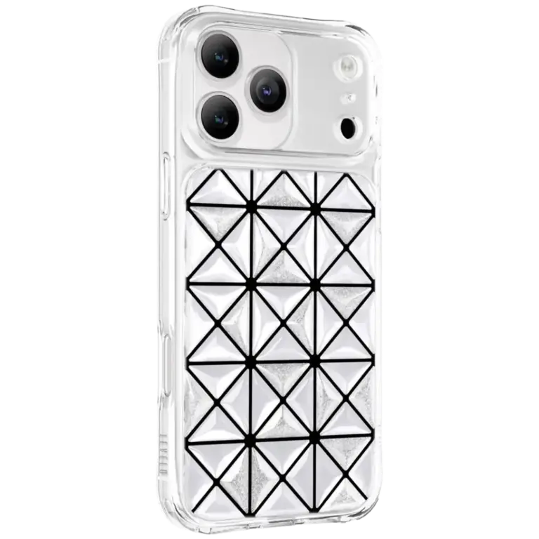 Levelo Hexa 3D Geometric Case for iPhone 17 Pro/Pro Max