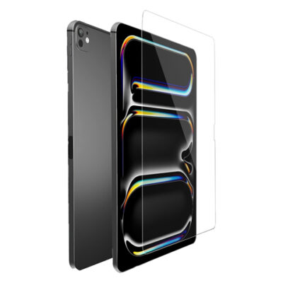 Levelo High Silicone Aluminum Glass HD Screen Protector for iPad 13" 2024 Series - Clear