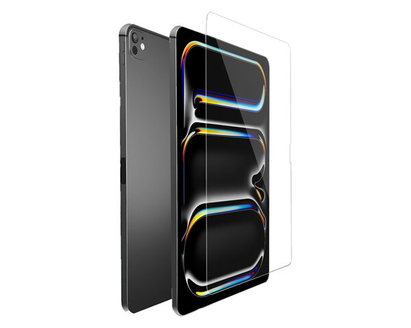 Levelo High Silicone Aluminum Glass HD Screen Protector for iPad 13" 2024 Series - Clear