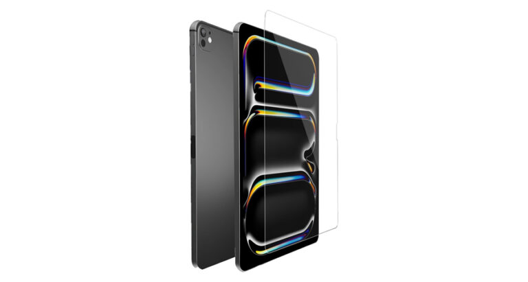 Levelo High Silicone Aluminum Glass HD Screen Protector for iPad 11" 2024 Series - Clear