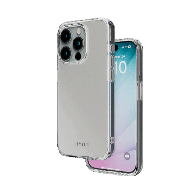 Levelo Lucu 3H Anti-Scratch TPU + PC Clear Case for iPhone 15 Series