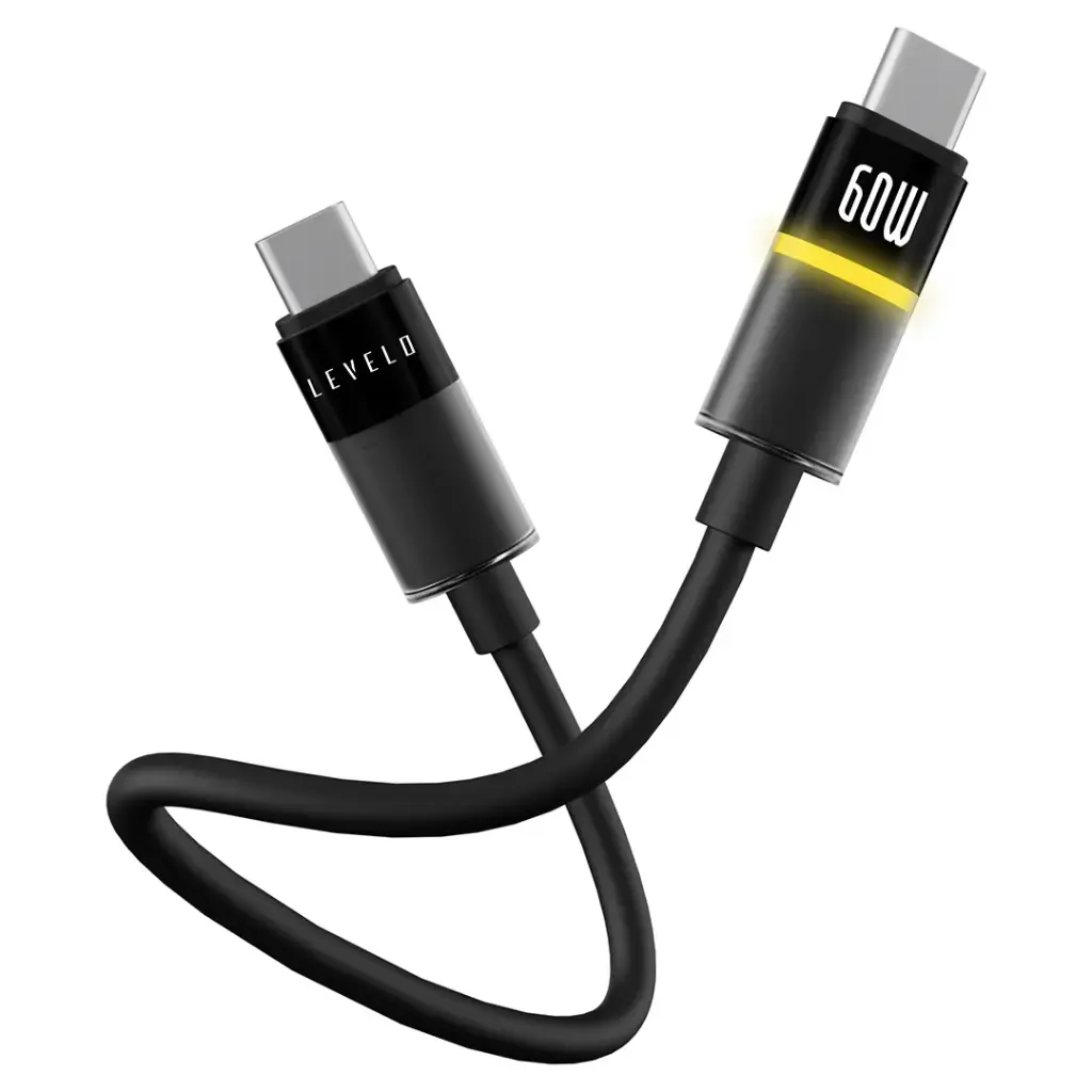 Levelo Luno Type-C to Type-C Cable 1m PD 60W