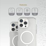 Levelo MagSafe Clara Case for iPhone 16 Pro / Pro Max - Clear