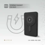 Levelo Marbella MagSafe Leather 10000mAh Power Bank