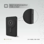 Levelo Marbella MagSafe Leather 10000mAh Power Bank