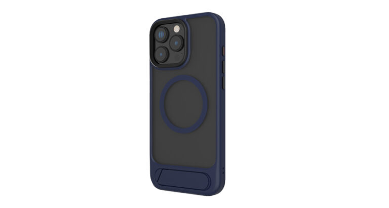 Levelo Matteo Case with Bottom Stand Grip for iPhone 16 ProMax / Pro