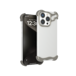 Levelo Metallo Pro Aluminum Bumper Case for iPhone 16 Pro Max / Pro - Titanium