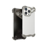Levelo Metallo Pro Aluminum Bumper Case for iPhone 16 Pro Max / Pro - Titanium