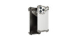 Levelo Metallo Pro Aluminum Bumper Case for iPhone 16 Pro Max / Pro - Titanium