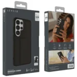 Levelo Morphix Cuero Grip Stand Case for S26 Ultra